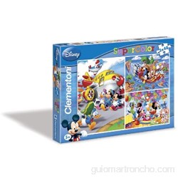 Clementoni 25168.1 Mickey - Puzzles (3 Unidades 48 Piezas)