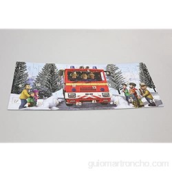 Fireman Sam - Puzzle de Calendario de Adviento (24 Piezas)