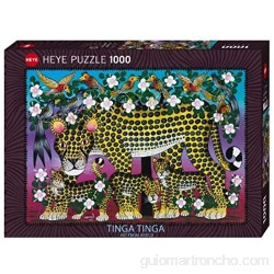 Heye 29427 Mkumba Tinga Tinga Wildcat Family - Puzzle 1000 Piezas (KV&H Verlag)