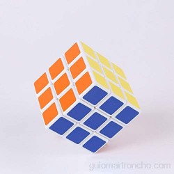 LLKK Cubo de Tres Cubos Originales de Rompecabezas de combinación de Colores 3x3 Cubo de descompresión de Desarrollo Intelectual