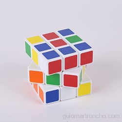 LLKK Cubo de Tres Cubos Originales de Rompecabezas de combinación de Colores 3x3 Cubo de descompresión de Desarrollo Intelectual