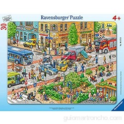Ravensburger-Unterwegs in Der Stadt 06172 Viaje en la Ciudad-Puzzle Infantil Color 1