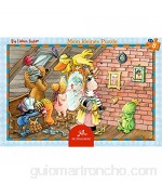 The Friendly Seven 8 piece Let\'s Play Dressing Up Frame Puzzle 28 x 19 cm Model# 12124