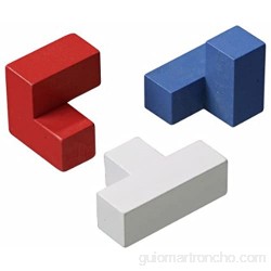 Philos 3519 - Soma Cube Colorido Juego de Puzzle