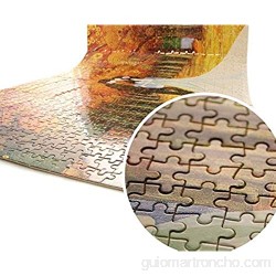 XINTONG Puzzle 1000 Piezas Conchas de Estrellas de mar en la Playa del mar DIY Rompecabezas de Madera Estilo de decoración del hogar