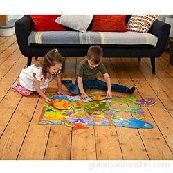 ASA Toys Galt A0866B Giant Floor Puzzle - Puzle de Dinosaurios Gigante (60 cm x 90 cm)