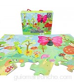 iLink Puzzles de Suelo 35 pezzi Jigsaw temático de Insectos de los niños Adecuado para niños de 3 4 5 6 años