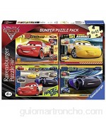 Ravensburger- Puzzle 4 x 42 Piezas Bumper Pack Cars 3 (6890)