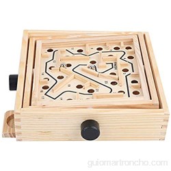 Juguete de laberinto de mano juegos de mesa interactivos juego de mesa de laberinto juego de cerebro juego interactivo para niños y adultos(ohye-hand maze trumpet)