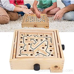 Juguete de laberinto de mano juegos de mesa interactivos juego de mesa de laberinto juego de cerebro juego interactivo para niños y adultos(ohye-hand maze trumpet)