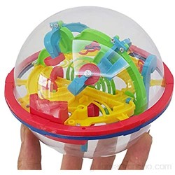 Laberinto juego de pelota bola colorida 3d con los niños de Inteligencia 100 obstáculos difíciles Laberinto Rompecabezas de la bola de juguetes educativos