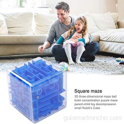 OrangeC Mini Maze Cube Labyrinth Ball Niños Juguetes De Inteligencia Niños Maze Ball 3D Puzzle Box Maze Ball Ball para Niños Promueve La Concentración Y La Paciencia