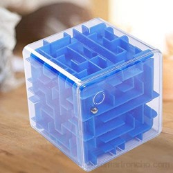 OrangeC Mini Maze Cube Labyrinth Ball Niños Juguetes De Inteligencia Niños Maze Ball 3D Puzzle Box Maze Ball Ball para Niños Promueve La Concentración Y La Paciencia
