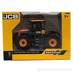 43124A1 JCB Fastrac 4220 01:32 Britains fundió el Modelo de Tractor