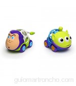 Bright Starts Disney Baby Pack 2 Vehículos Toy Story Colección Oball Go Grippers