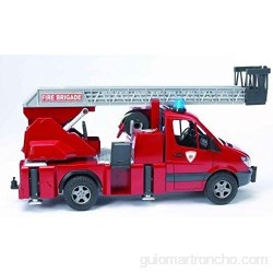 Bruder Mercedes Benz - Camión de bomberos con luces multicolor (Bruder 02532)