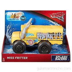 Cars Vehículo acuático Miss Fritter 28 cm (Mattel DXW13)