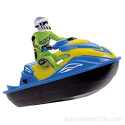 Dickie- Moto acuática 18cm con piloto (3772003) (Simba color/modelo surtido