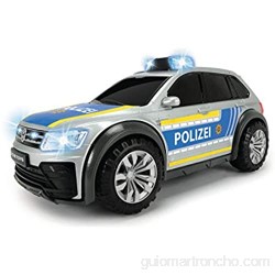 Dickie Toys 203714013 VW Tiguan R-Line - Coche de policía con luz y Sonido 25 cm a Partir de 3 años Multicolor