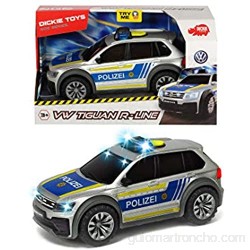 Dickie Toys 203714013 VW Tiguan R-Line - Coche de policía con luz y Sonido 25 cm a Partir de 3 años Multicolor