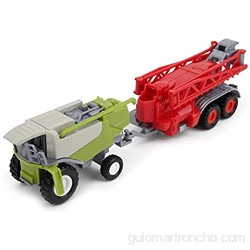 Juguete modelo de coche agrícola Tractores de aleación de granjero Modelo de coche Juguetes preescolares para niños Niños Fiesta de cumpleaños para niños Favores Juguete 23 cm(Spray Car)