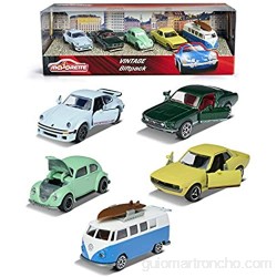 Majorette 212052013 - Set de regalo vintage vehículos en miniatura 7.5cm 1 unidad colores surtidos