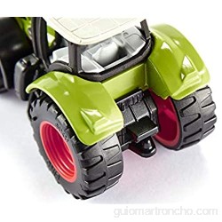 siku 1030 Tractor Claas Axion 950 Metal/Plástico Verde Incl. enganche para remolque Ruedas con neumáticos de goma