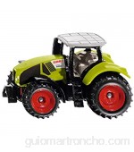 siku 1030 Tractor Claas Axion 950 Metal/Plástico Verde Incl. enganche para remolque Ruedas con neumáticos de goma