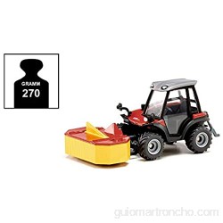 SIKU 3068 Tractor especializado Aebi TerraTrac TT211 1:32 Incl. segadora frontal Metal/Plástico Rojo
