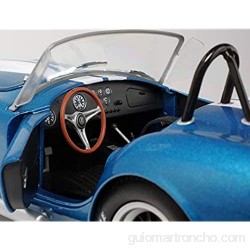 Solido 427000000 1965 427 Cobra MK II Modelo de Juguete Azul metálico Escala 1:18