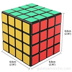 Cooja 4x4 Cube Speed Cube Magic Puzzle Cubo Rompecabezas Brain Teaser Cubos Inteligentes Regalos para Niño Adulto