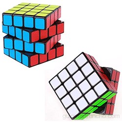 Cooja 4x4 Cube Speed Cube Magic Puzzle Cubo Rompecabezas Brain Teaser Cubos Inteligentes Regalos para Niño Adulto