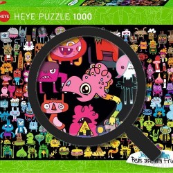 Heye- Doodle Rainbow Puzzle Multicolor (29786)