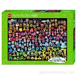 Heye- Doodle Rainbow Puzzle Multicolor (29786)