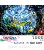 Ingooood- Rompecabezas 1000 Piezas- Serie Fantasía- Castillo en el Cielo IG-0452 Entretenimiento Rompecabezas de Madera Juguetes  