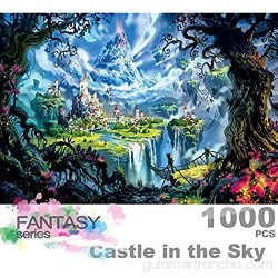 Ingooood- Rompecabezas 1000 Piezas- Serie Fantasía- Castillo en el Cielo IG-0452 Entretenimiento Rompecabezas de Madera Juguetes  