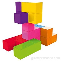 Lúdilo infantiles niños Puzzles 3D Juegos magnéticos de viaje Juguetes educativos multicolor (CUBIMAGes un increíble rompecabezas ma) color/modelo surtido