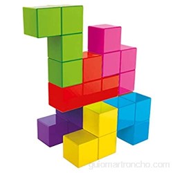 Lúdilo infantiles niños Puzzles 3D Juegos magnéticos de viaje Juguetes educativos multicolor (CUBIMAGes un increíble rompecabezas ma) color/modelo surtido