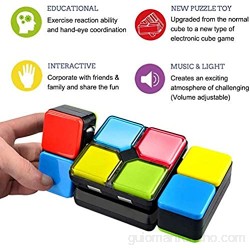 PUZ Toy Magic Cube Electronic Music Cube Novedad Juego de Rompecabezas para Adolescentes Niños
