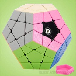 4 PSC Magic Speed ​​Cube Conjunto De Caja De Regalo De Cubo En Forma De Color Sólido Competencia Profesional Cubo Liso Fast Lise Ultra Durable