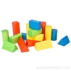 Bloques de construcción de niños Juguetes Niños 3-12 años Educación temprana Geometría Pilar Bloques de construcción Juguetes para niños para juegos creativos (Color: Multicolor Tamaño: Un tamaño)