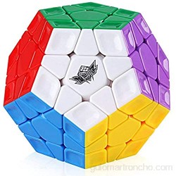 Coogam Cyclone Boys Magic 3x3 Megaminx Cubo Mágico Profesional Pentagonal Megamix Cubo de Velocidad de Juguete