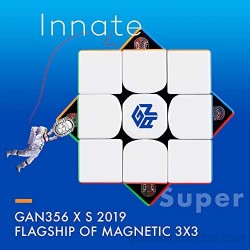 Coogam GAN 356 XS 3x3 Gans sin Adhesivo 356XS Magnetic Puzzle Cube Gan356 XS 3x3x3 M