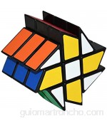 Coolzon Puzzle Cube Fenghuolun Especial Juego de Puzzle PVC Adhesivo 57mm Negro