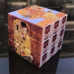 Cubo de Velocidad Cubo Puzzle Cubo de Velocidad Magica 3X3 Fácil Torneado Y Reproducción Suave Durable Cube Toy Colores CLÁSICOS para DIVERTIDENTES Y SOLUCIÓN DE Velocidad
