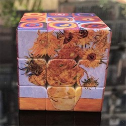 Cubo de Velocidad Cubo Puzzle Cubo de Velocidad Magica 3X3 Fácil Torneado Y Reproducción Suave Durable Cube Toy Colores CLÁSICOS para DIVERTIDENTES Y SOLUCIÓN DE Velocidad