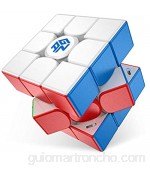 GAN 11 M Pro 3x3 Cubo de Velocidad Magnético Cubo Magico Juguete Rompecabezas Cubo Sin Pegatinas Superficie Esmerilada (Primario Interno)