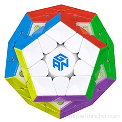 GAN Megaminx M Cubo Speed Puzzle de Gans Magnético Pentagonal (sin Stickers)