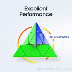GAN Pyraminx Explorer 36 Imanes Speed Magnético Pirámide Puzzle Triángulo Rompecabezas con GES Extra