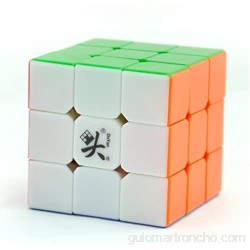 Lychee Dayan 5 ZhanChi 3x3x3 Cubo Velocidad 6-Color Stickerless